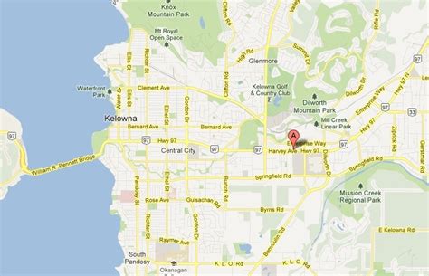 google maps kelowna bc canada.